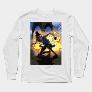 Sokka vs Combustion man Long Sleeve T-Shirt